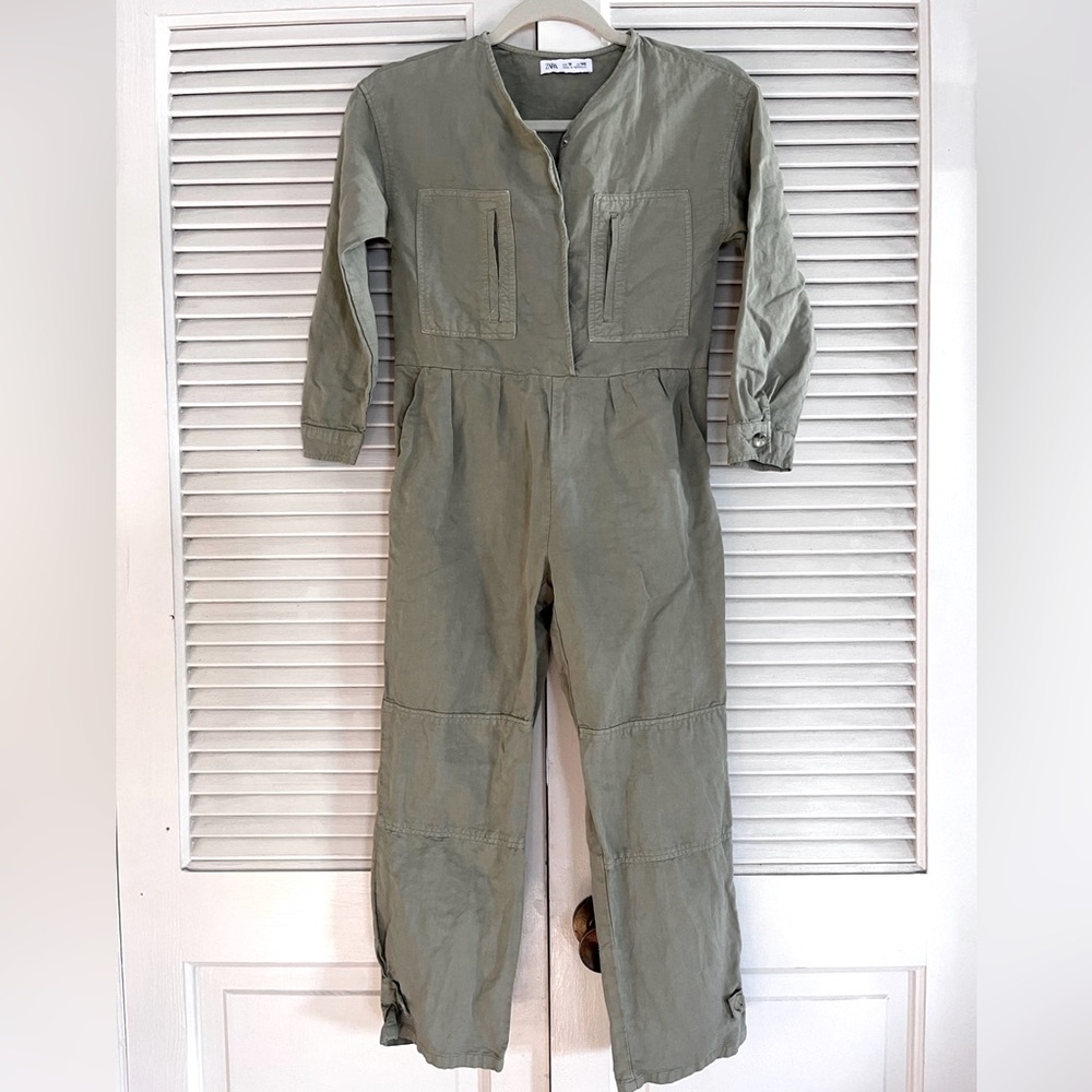 ZARA Kids Cotton Jumpsuit